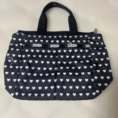 LeSportsac レスポートサック　ミニトートバッグ　ハート柄　トートバッグ