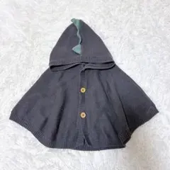 futafuta 恐竜　ポンチョ　70-80cm