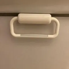 ホワイトプラスチック製タオル掛け