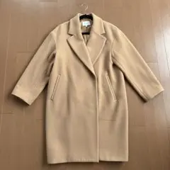 ベージュ ピーコート