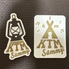 即日発送⭕️KTM Sammy ステッカー 2枚KetsumenCamp2026