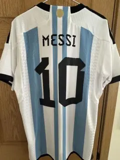 正規品 2022 アルゼンチン メッシ #10 XL W杯優勝モデル 希少レア