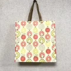 スヌーピー トートバッグ　フルーツ柄