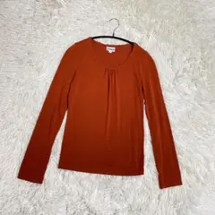★ ホコモモラ　シビラ　トップス　ロングスリーブ　長袖　ギャザー　レース　40のサムネイル