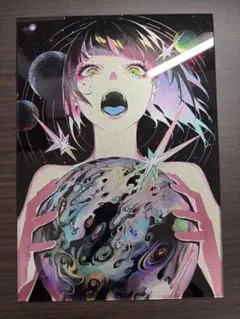 rurudo 絵師100人展 アクリルプレート　rurudot 非実在的少女 絵師100人展11 rurudo アクリルアートプレート 非実在的少女