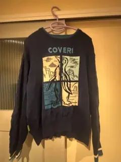ENRICO COVERI ニット セーター 長袖 ネイビー
