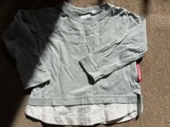 CONVERSE ライトグリーン 長袖カットソー 90