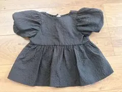 ベビー 花柄トップス パフスリーブ 90cm バースデイ