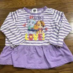 パウパトロール❁スカイ＆エベレスト長袖カットソー／100