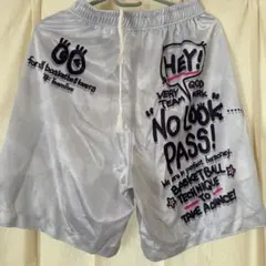 バスケットボールパンツ シルバー