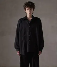 【GRANCY 】ダメージ ドッキング デザインシャツ