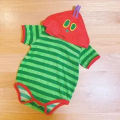 【美品】80 はらぺこあおむし なりきり ベビー 着ぐるみ エリックカール