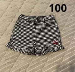 リトシー サンリオ ギンガムチェック ショートパンツ　100cm