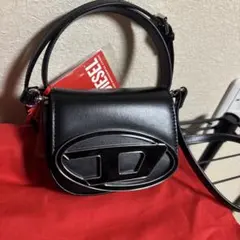DIESEL ディーゼル ショルダーバッグ 1DR XS 2way レザー 黒