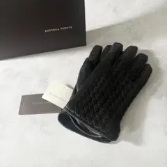 Bottega Veneta（ボッテガヴェネタ）ブラックレザー手袋 2025年最新】Bottega Veneta 手袋の人気アイテム - メルカリ