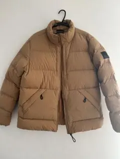 ダウンジャケット ベージュ