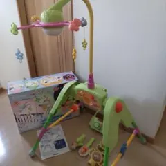 Disney ベビープー　4WAY ジムにへんしんメリー　ベッドメリー