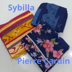 Sybillaシビラ　ピエールカルダン　レディース　ハンカチまとめ売り　花柄