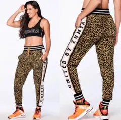ZUMBA WEAR レオパード柄 カーゴパンツ 正規品 - メルカリ