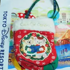 ダッフィー クリスマス ショルダーバッグ Cape Cod Carolers