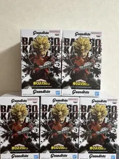 最新 爆豪勝己 grandista グランディスタ ヒロアカ フィギュア 9体