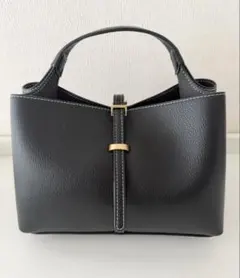 Mila Owen ワンハンドルミニトートバッグ ブラック