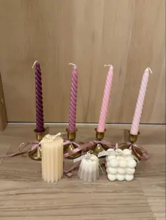 ウェルカムスペース　キャンドル　7個セット