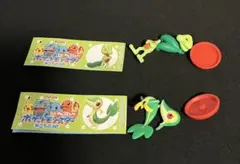ポケモン チョコエッグ　ツタージャ・キモリ　ミニフィギュア