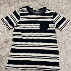 MPS ボーダー柄 ポケット付き Tシャツのサムネイル