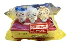 1番くじ　ちいかわ　みんなでラーメン　ラストワン賞　ティッシュボックスカバー