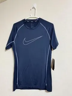 NIKEナイキ　プロ Dri-FIT タイト フィット 半袖　ネイビー　L 新品
