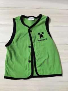 マイクラ 130 男の子　フリース スリーパー ベスト