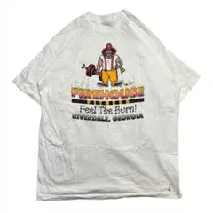 90s FRUIT Firehouse Tシャツ 半袖 古着 メンズ XXL
