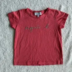 agnès b. コーラルピンク Tシャツ 4 ansのサムネイル