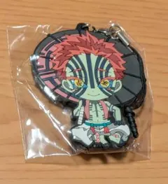 鬼滅の刃　猗窩座　ラバーストラップ 和傘