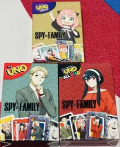 マクドナルド　ハッピーセット UNO スパイファミリー 3種セット