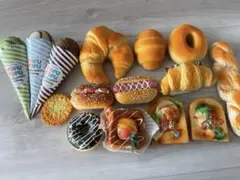 スクイーズ　パン　アイス　ドーナツ　マグネット