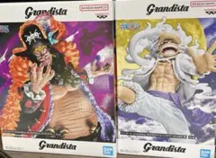 ワンピース Grandista ルフィ ティーチ フィギュア 2種セットのサムネイル