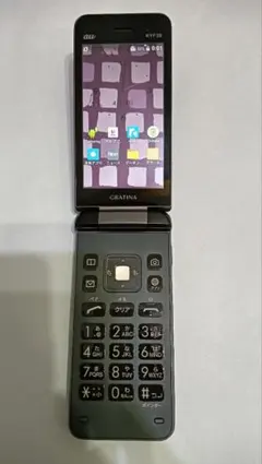 GRATINA KYF39 折りたたみ式 ブラック 本体