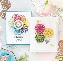 【新品未使用】コラージュいっぱい　カッティングダイ