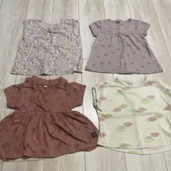 ベビー キッズ服 保育園用 半袖 夏服 80サイズ 女の子 西松屋 ユニクロ