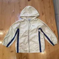 Nike フード付きジャケット クリーム色　120cm