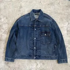 廃盤希少UNIQLO ユニクロ デニムジャケットリーバイス1st タイプXL