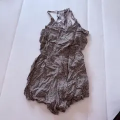 Abercrombie & Fitch サロペット S グリーン 花柄のサムネイル
