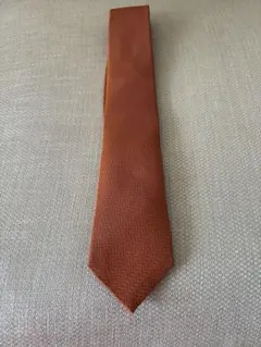 HERMES エルメス ネクタイ オレンジ ホースシュー柄 - メルカリ