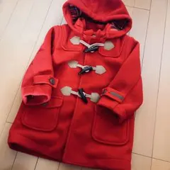 MIKIHOUSE 赤 フリース ダッフルコート