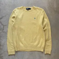 ラルフローレン ワンポイント コットンニット