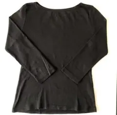 七分袖 Tシャツ ZARA ブラック M