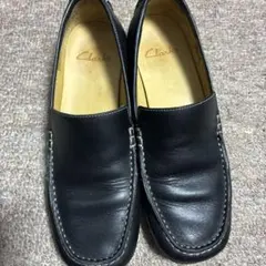 クラークスClarks スリッポンシューズ ブラック UK7 EU41 JP25 - メルカリ