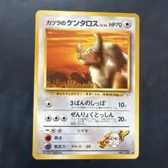 ポケモンカード カツラのケンタロス 旧裏面のサムネイル